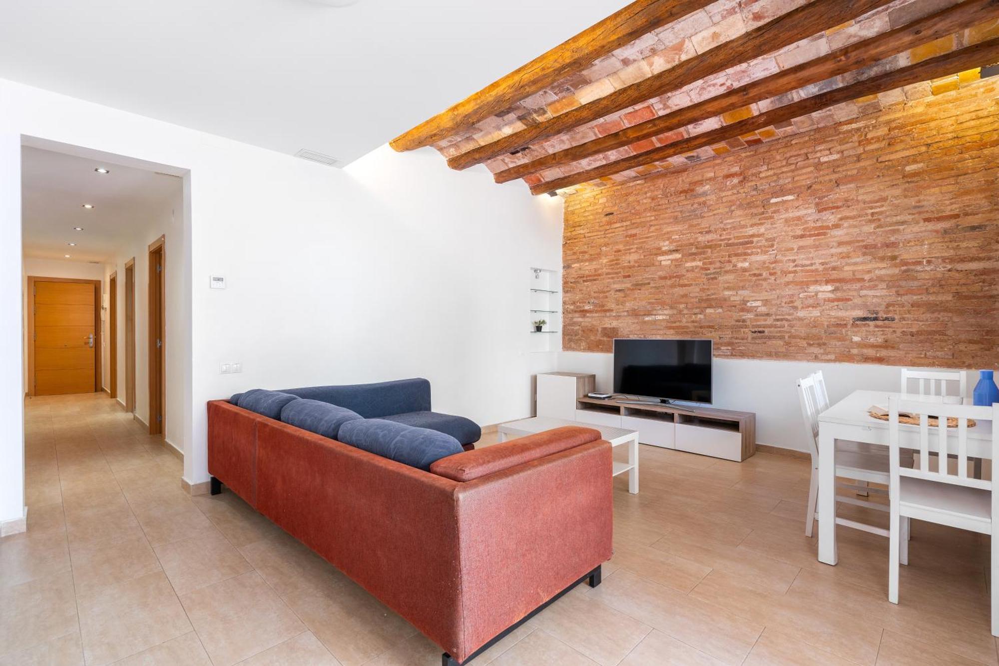 Leilighet Grcia Charm Sunlit Terrace, Ac & Exposed Brick *