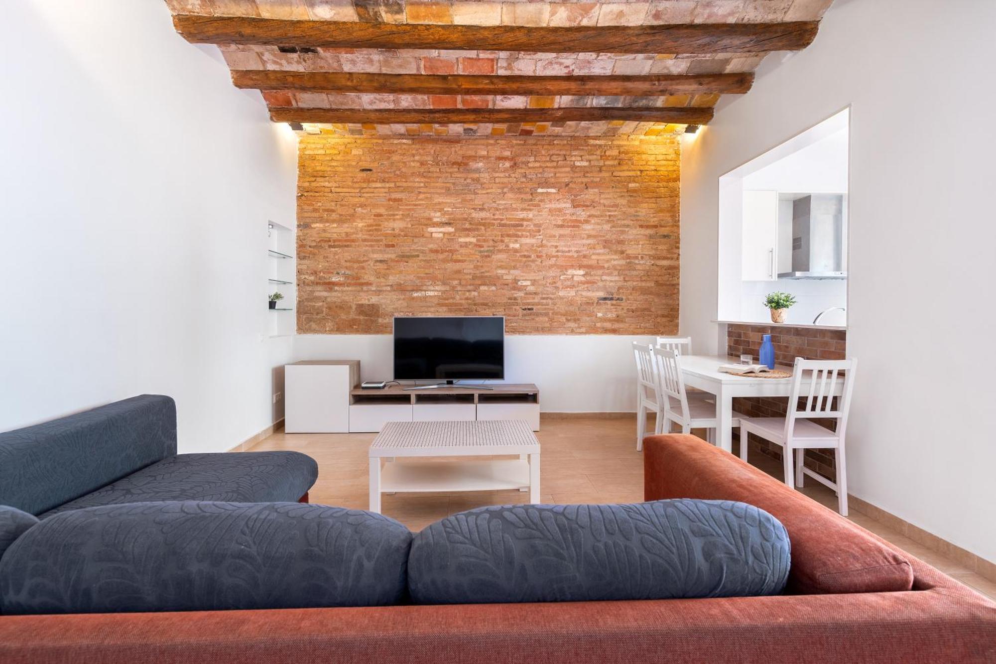 Grcia Charm Sunlit Terrace, Ac & Exposed Brick Leilighet